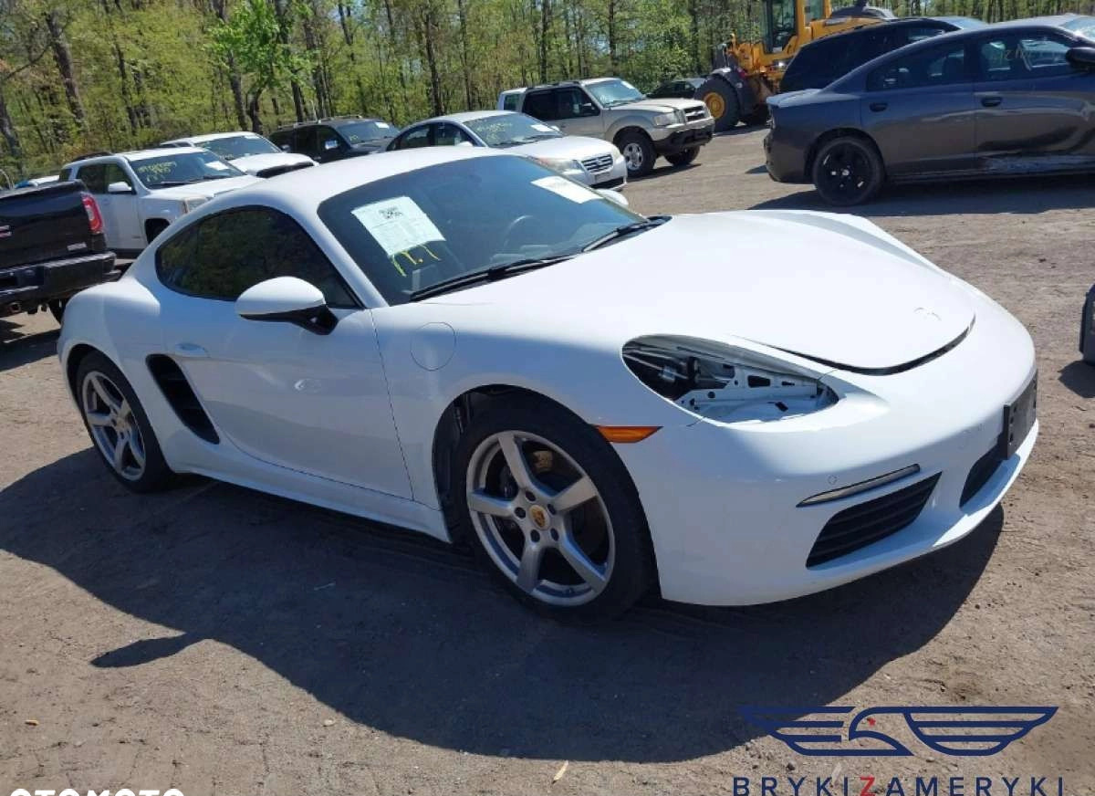 Porsche 718 Cayman cena 109300 przebieg: 29962, rok produkcji 2018 z Trzciel małe 37